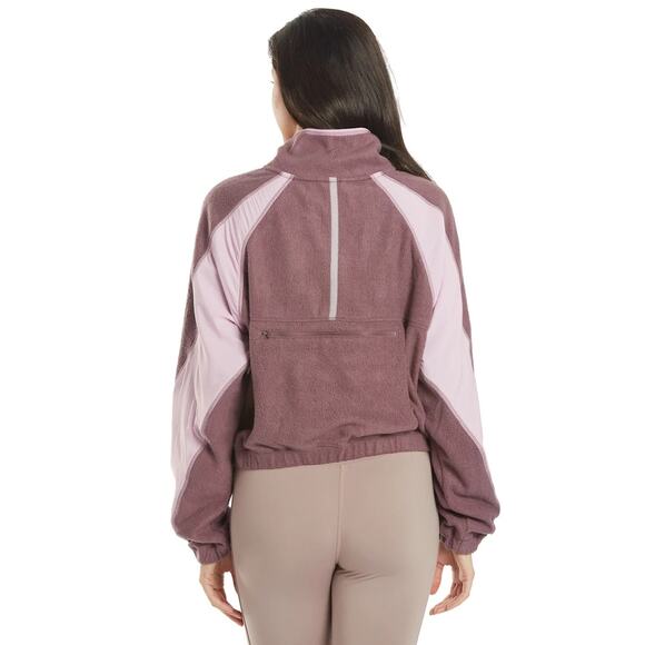Free People So Fly Half Zip Pullover Boysenberry Medium  Purple - Picture 3 of 7